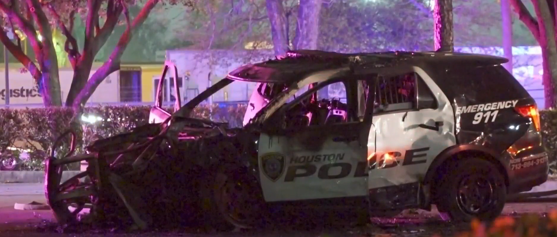 3.29.22_ACCIDENTNEWS_HPD Officer in Crash Following Police Chase on West Little York_Photo